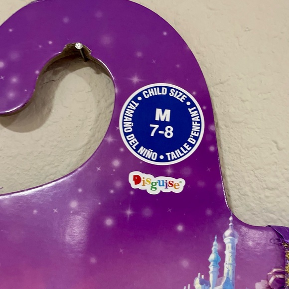 Disney Princess Rapunzel Girls Dress Size Medium - Picture 6 of 8